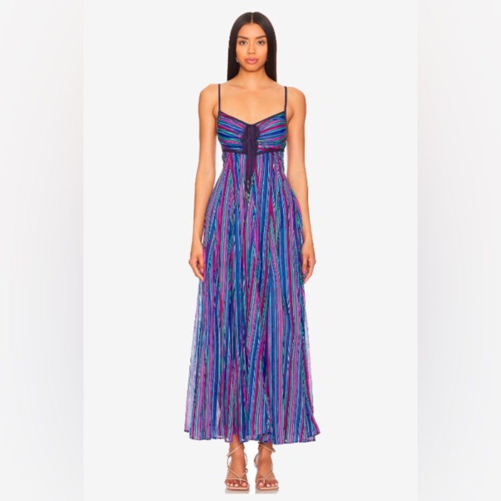 Multicolor Striped Dream Weaver Maxi Dress